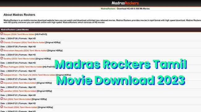 madras rockers tamil movie download 2023